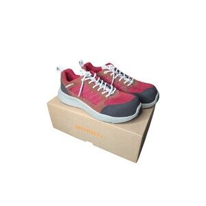 Merrell Alpine Sneaker CF Women’s Size 9 Carbon Fiber Toe Work Shoes Red